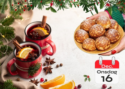 Gløgg og æbleskiver